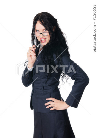 charming young business woman 7150555
