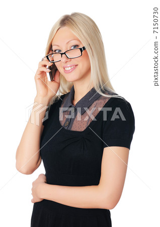 Young charming business woman 7150730