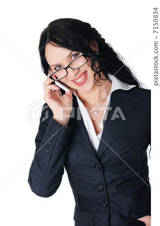 Young charming business woman Young charming business woman 7150834