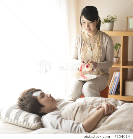 夫妻的護士形象 7154614