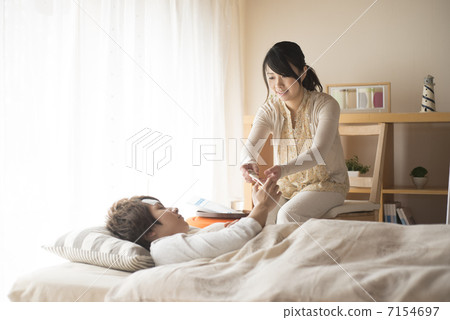 夫妻的護士形象 7154697