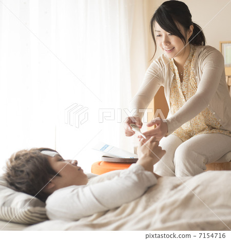 夫妻的護士形象 7154716