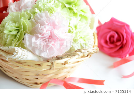 Bouquet of carnation and roses 7155314