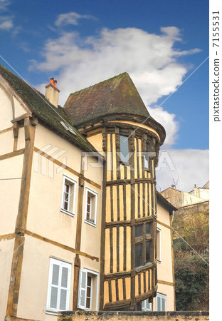 Queen Berthe stairs in Chartres.France Queen Berthe stairs in Chartres.France 7155531