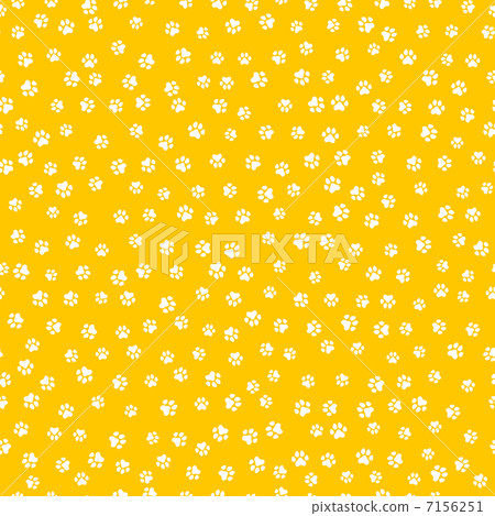 Dog's footprint seamless pattern 7156251