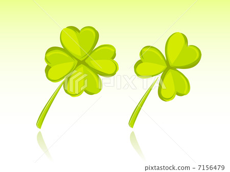 Vector illustration of clover Vector illustration of clover 7156479
