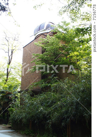 Einstein tower of the National Astronomical Observatory of Mitaka Campus 7156778