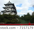 Hirosaki castle and blue sky 7157179