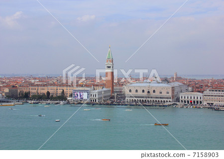 威尼斯的城市景觀 7158903