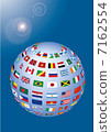 Flag of the world 7162554