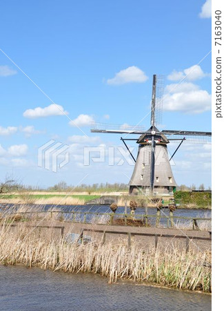 風車小組小孩堤防荷蘭 風車小組小孩堤防荷蘭 7163040
