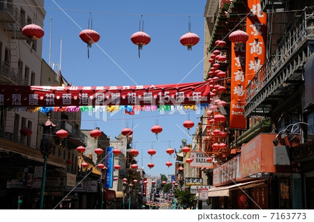 America San Francisco China Town 7163773