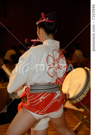 Yushima Tenjin White Plum Drum 7163946