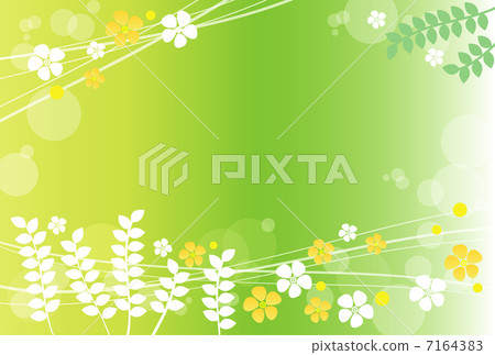 Green and flowers Green and flowers 7164383