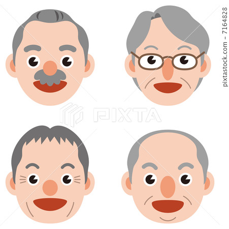 Senior men with a smile 7164828