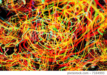 Abstract pattern of motion lights Abstract pattern of motion lights 7164993