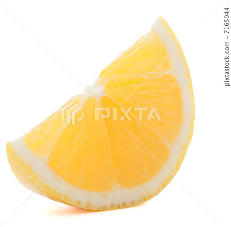 Lemon or citron citrus fruit slice 7165044