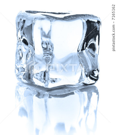 Ice cube isolated on white background cutout Ice cube isolated on white background cutout 7165162