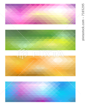 Mosaic banner set 7165295