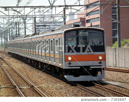 Musashino line 205 series Shin-Urayasu station Musashino line 205 series Shin-Urayasu station 7165697