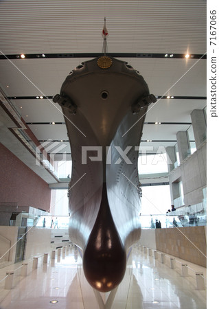 Kure City Maritime History Science Center Yamato Museum One-tenth size of Yamato is exhibited 7167066