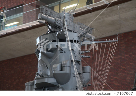 Kure City Maritime History Science Center Yamato Museum One-tenth size of Yamato is exhibited 7167067