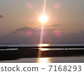 Setting sun. 7168293