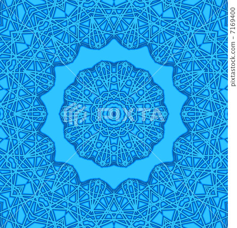 Abstract blue pattern Abstract blue pattern 7169400