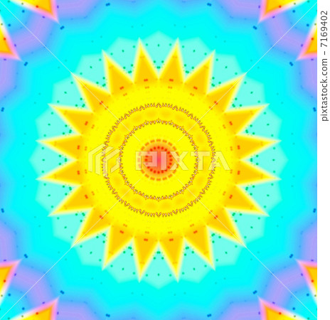 Abstract sun 7169402