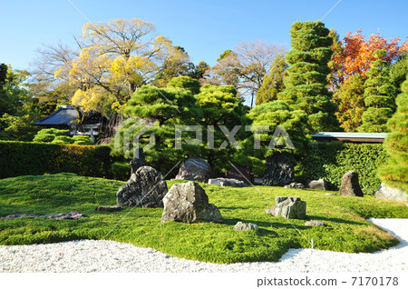 城堡的庭院在城堡的在城堡在京都Seongnam 城堡的庭院在城堡的在城堡在京都Seongnam 7170178
