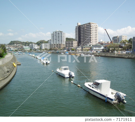 Enoshima Sakagawa estuary Enoshima Sakagawa estuary 7171911