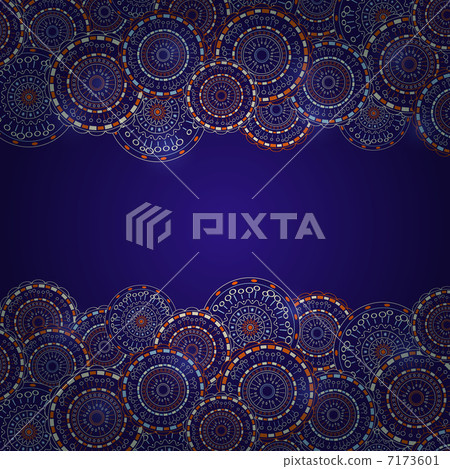 Dark Blue Glowing Card Dark Blue Glowing Card 7173601