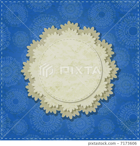 Ornate Floral Card Background Ornate Floral Card Background 7173606