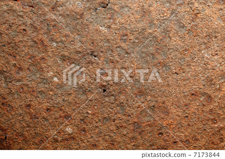 Corroded iron plate background 7173844