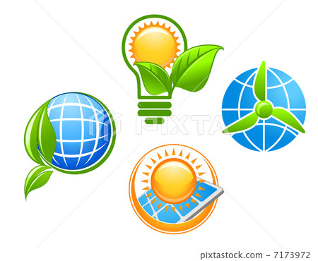 Ecology and environment icons Ecology and environment icons 7173972