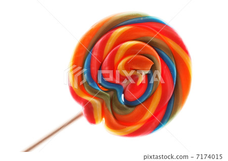 Colorful spiral lollipop 7174015