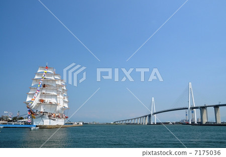 Sailed sea ladies · Kaio Maru and Shinminato Ohashi 7175036