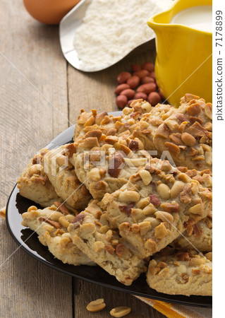 sweet cookies on wood 7178899