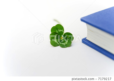 Four leaf clover and book Four leaf clover and book 7179217