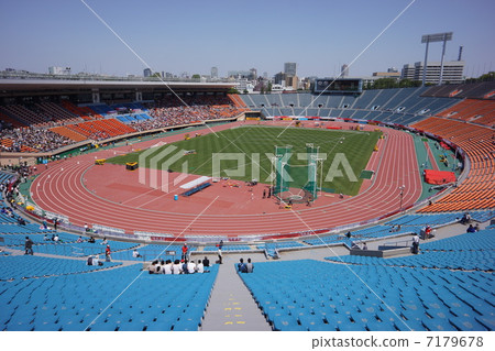 Stock Photo: sports facilities, sports facility, soccer field