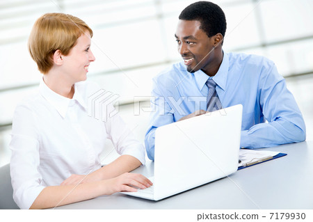 Business people working together. 7179930