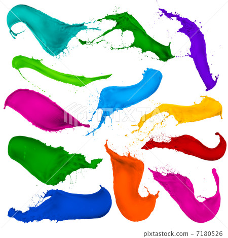 paint splash collection 7180526