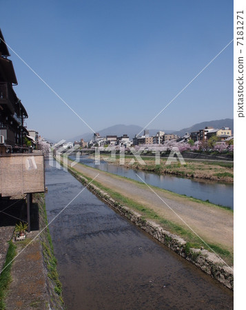 Kyoto River in Kyoto 7181271