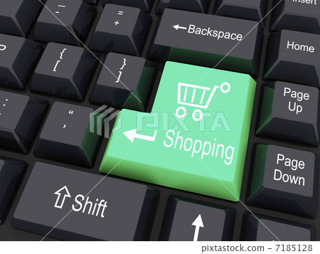 keyboard buttons with shopping cart sign keyboard buttons with shopping cart sign 7185128