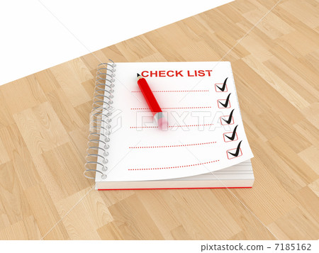 Check list note paper - Stock Illustration [7185162] - PIXTA