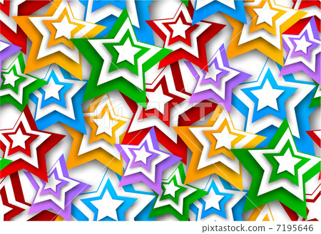 Seamless background with stars 7195646