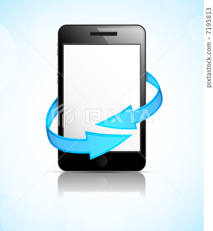 Phone with arrows 7195813