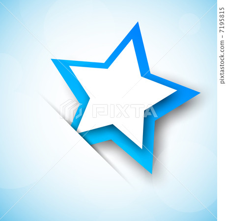 Background with blue star Background with blue star 7195815