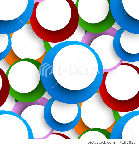 Abstract seamless backgorund with circles Abstract seamless backgorund with circles 7195823