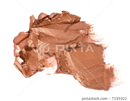 close up of a smudged lipstick 7195922